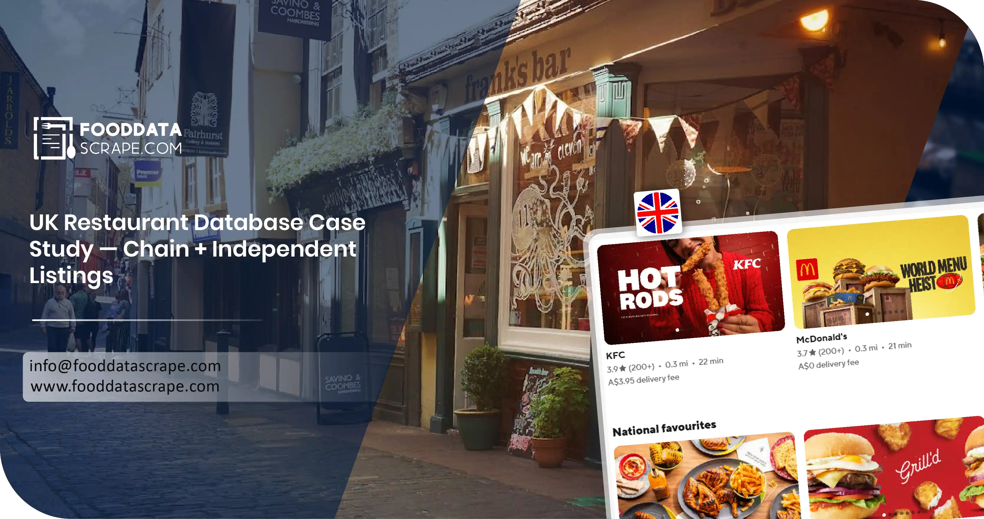 UK Restaurant Database Chain Independent Case Study
